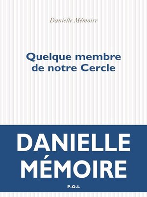 cover image of Quelque membre de notre Cercle